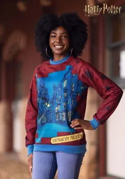 Diagon Alley Harry Potter Unisex Sweater For Adults