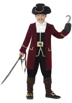 Deluxe Captain Hook Boy's Costume