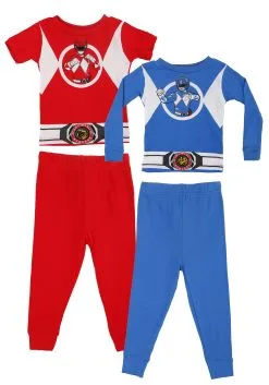 Boy's 4 Piece Power Rangers Sleep Set For Toddlers