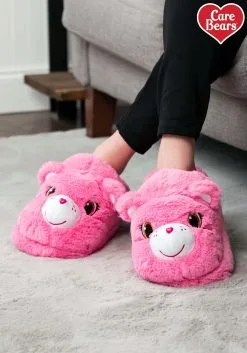 Adult Cheer Bear Care Bears Slippers