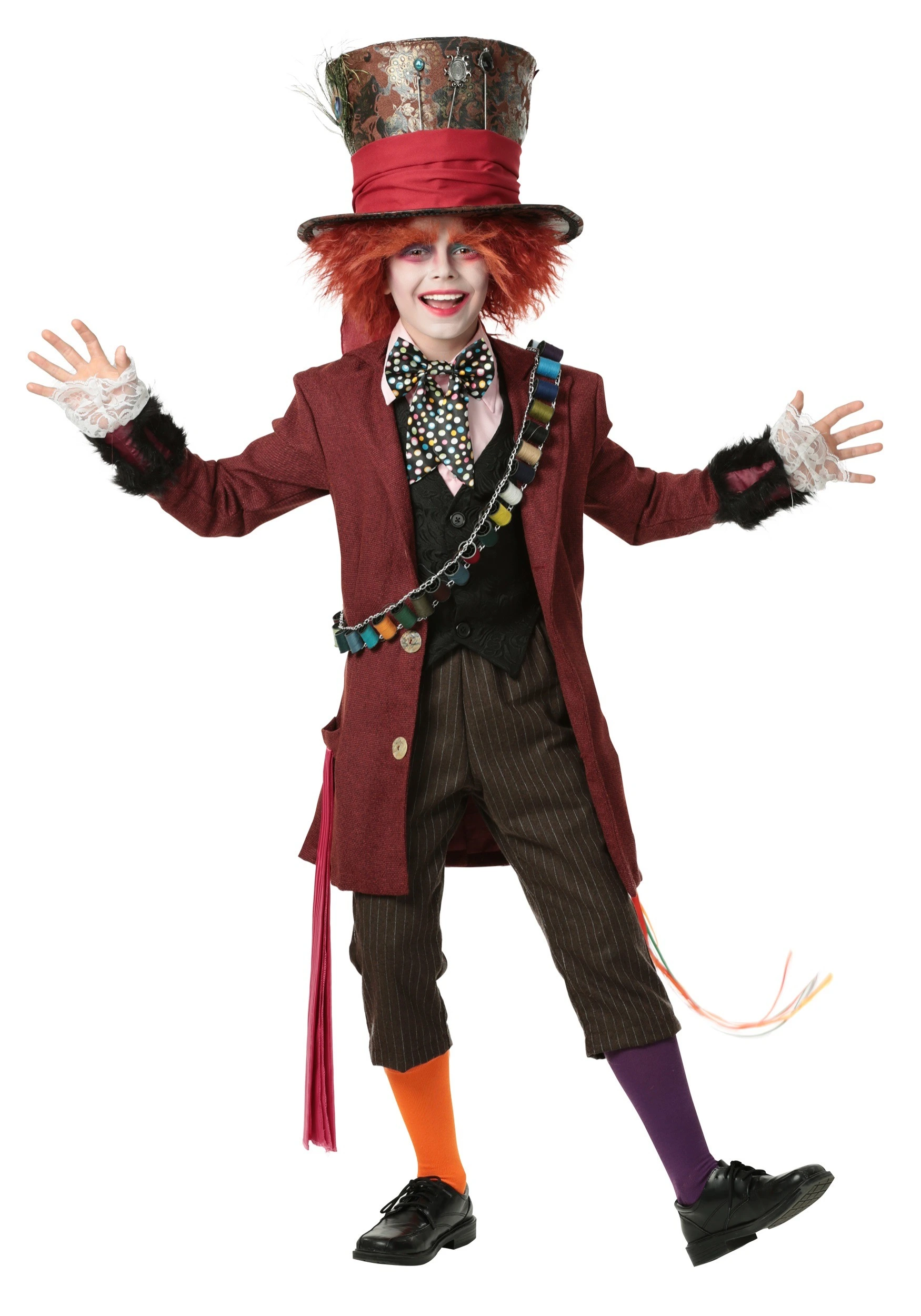 Authentic Mad Hatter Costume For Kids