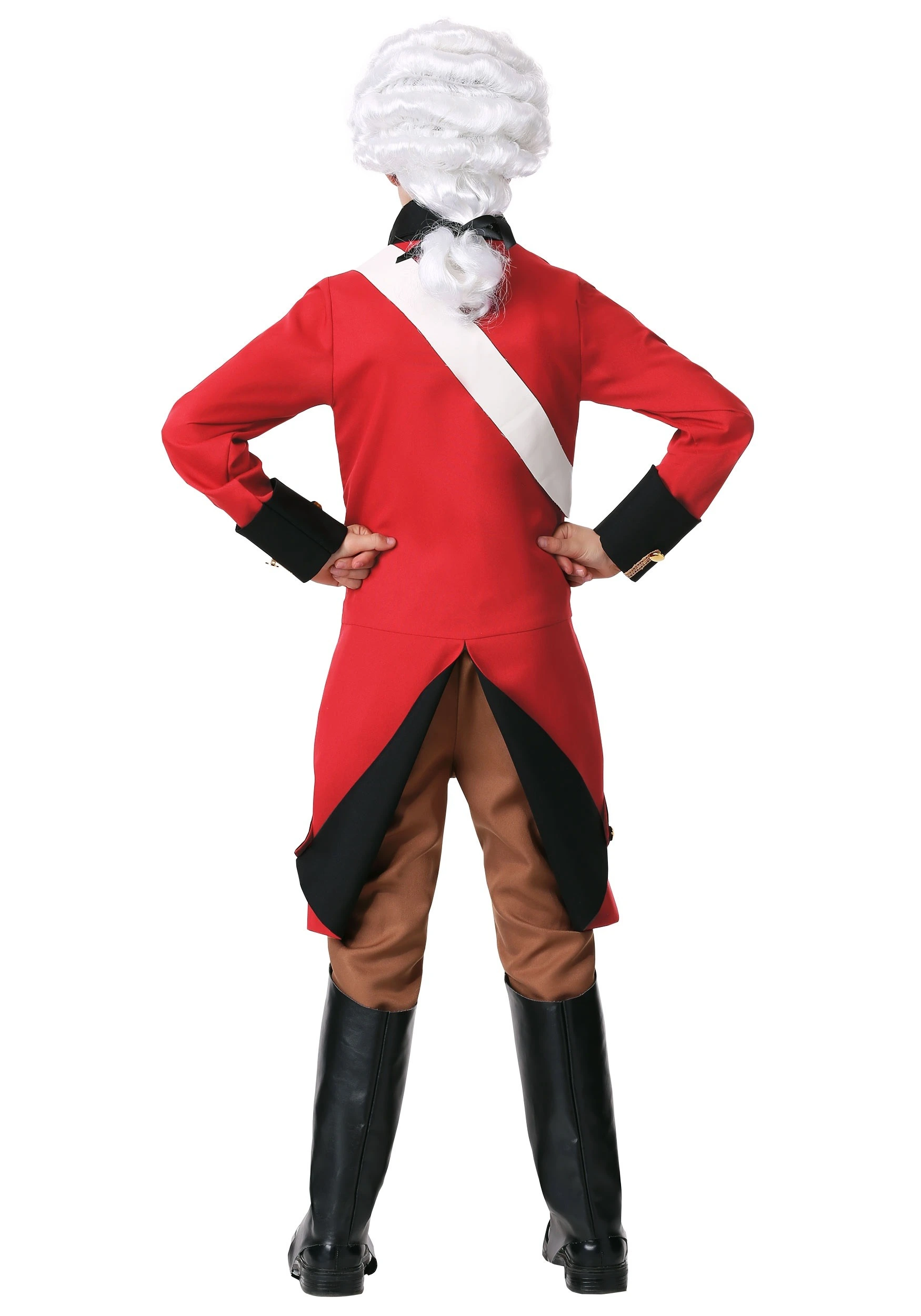 Child British Redcoat Costume - Image 2