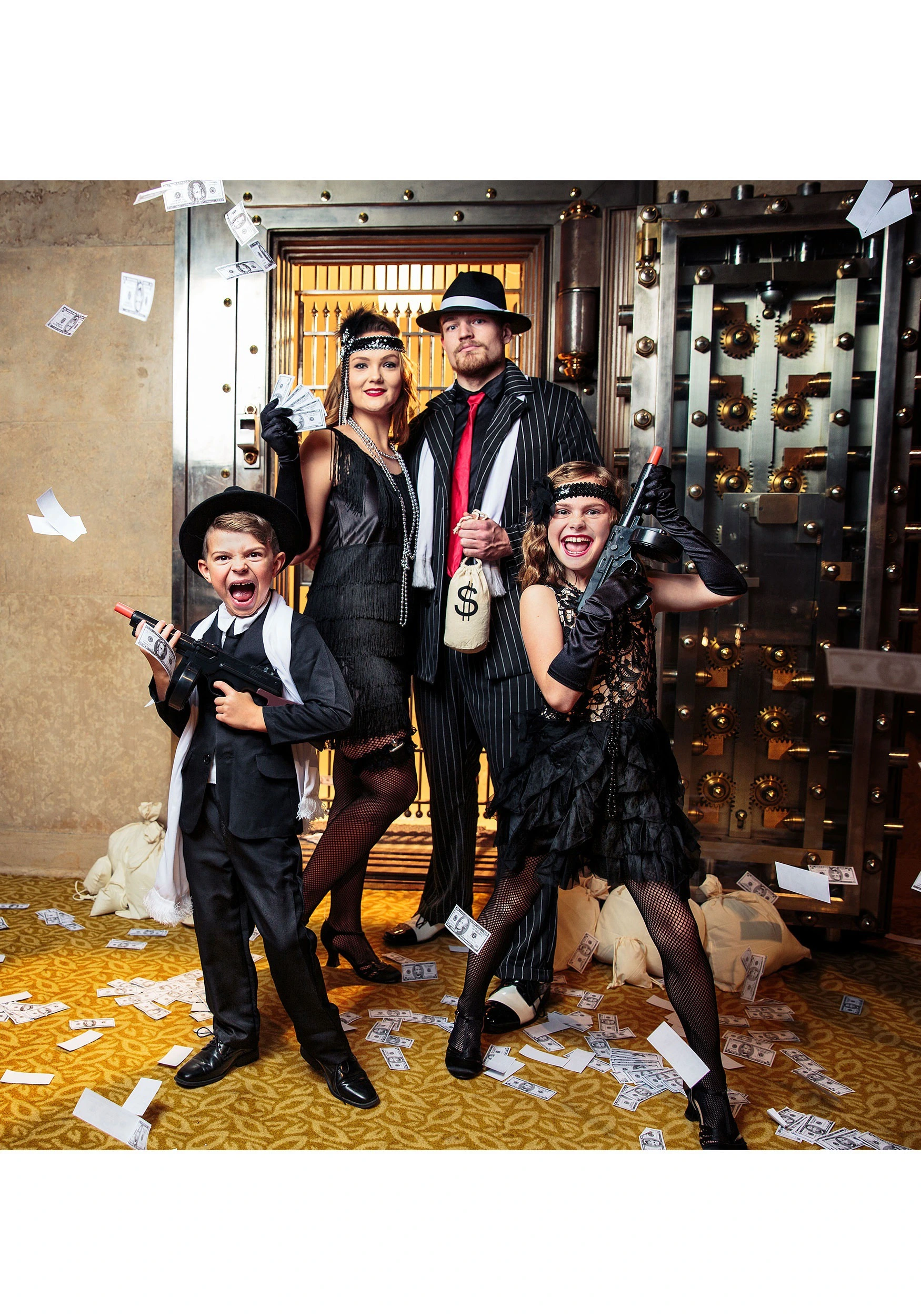 Kid's Dazzling Flapper Costume - Image 4