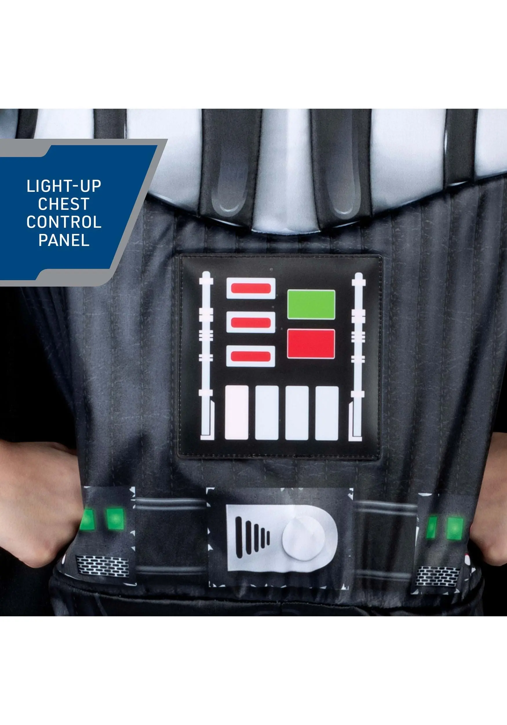 Light Up Star Wars Darth Vader Costume For Kids - Image 3