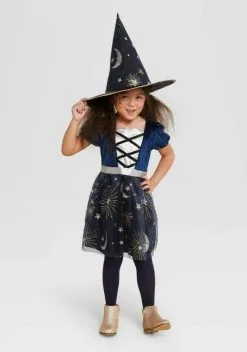 Midnight Witch Kids Costume