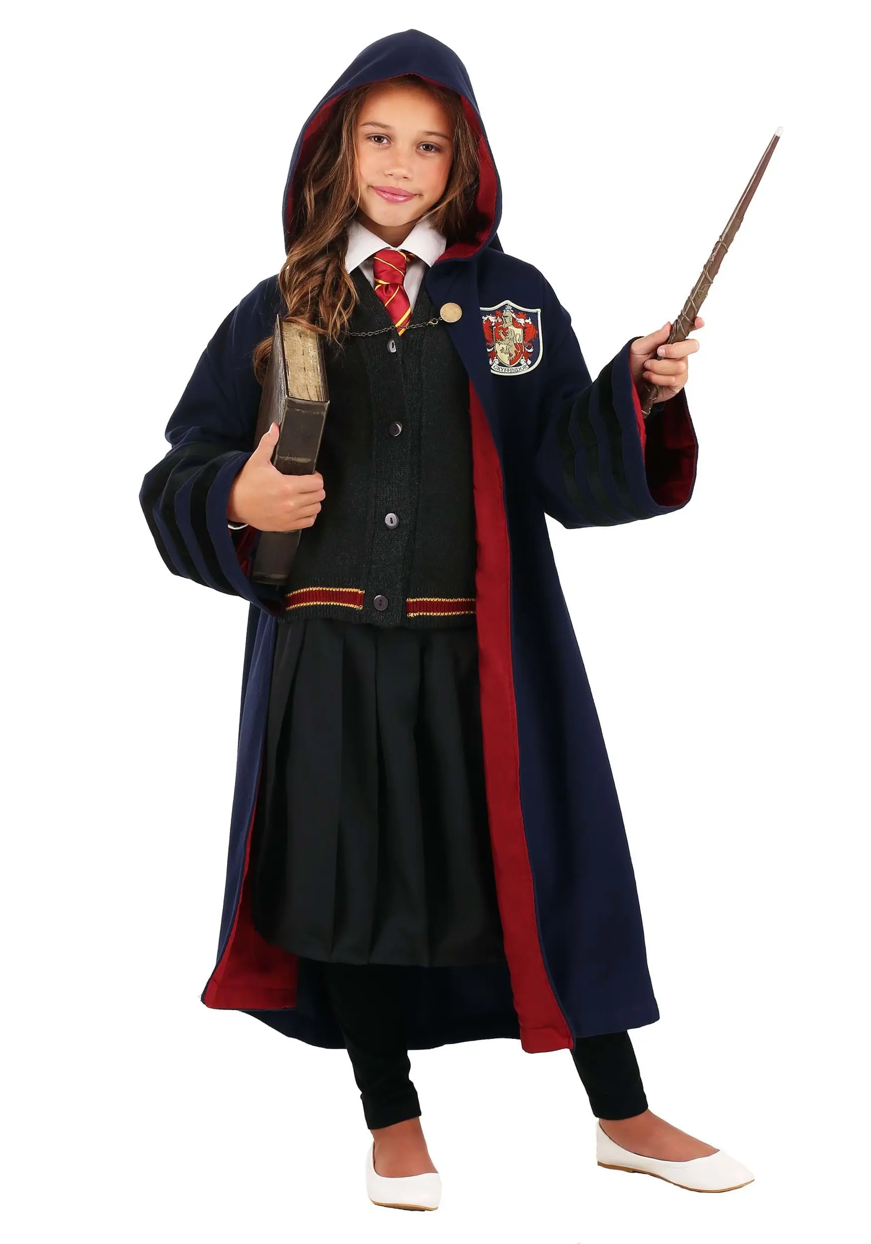 Kids Vintage Hogwarts Gryffindor Robe - Image 2