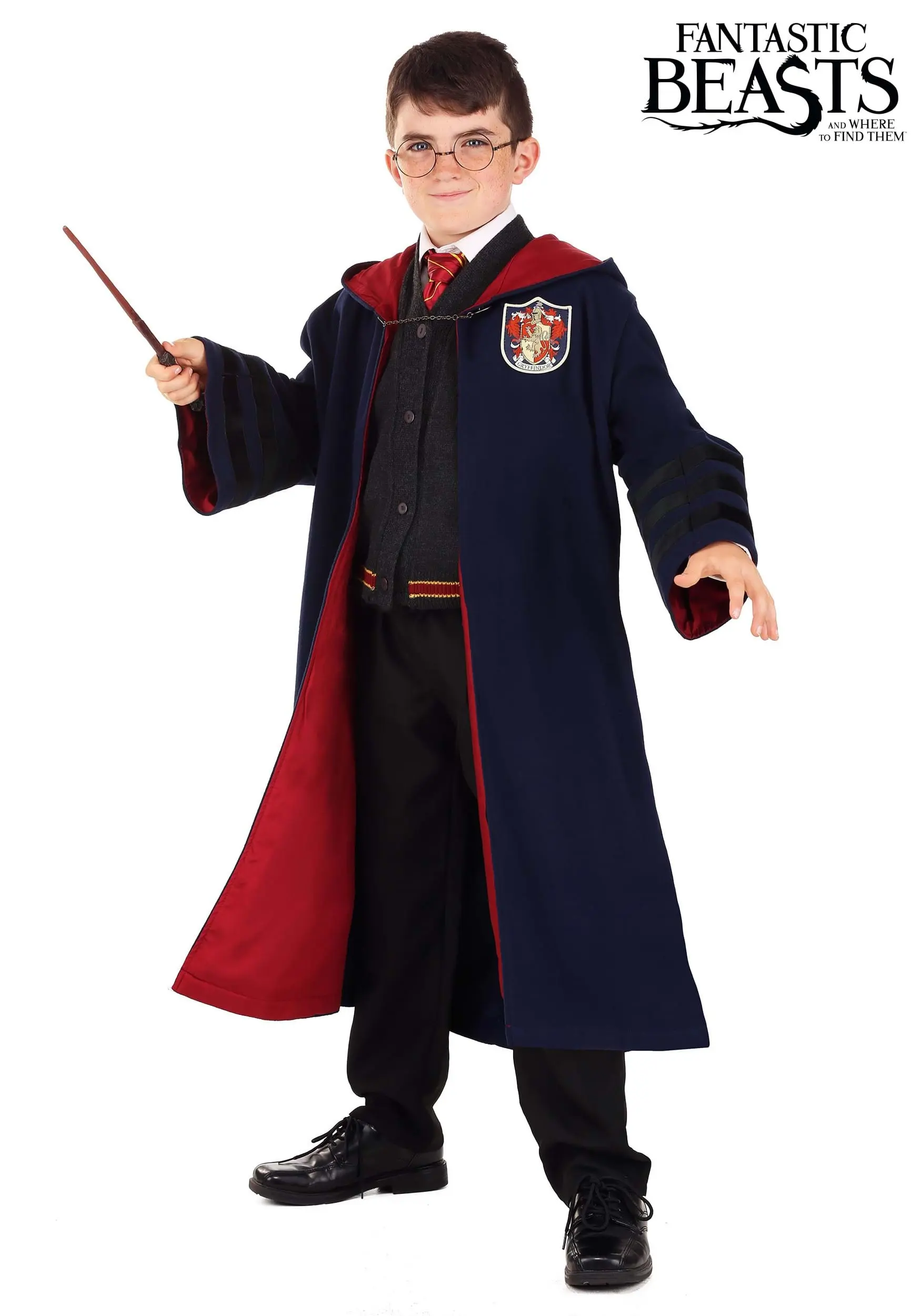 Kids Vintage Hogwarts Gryffindor Robe