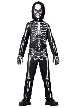 Classic Skeleton Costume For Kids