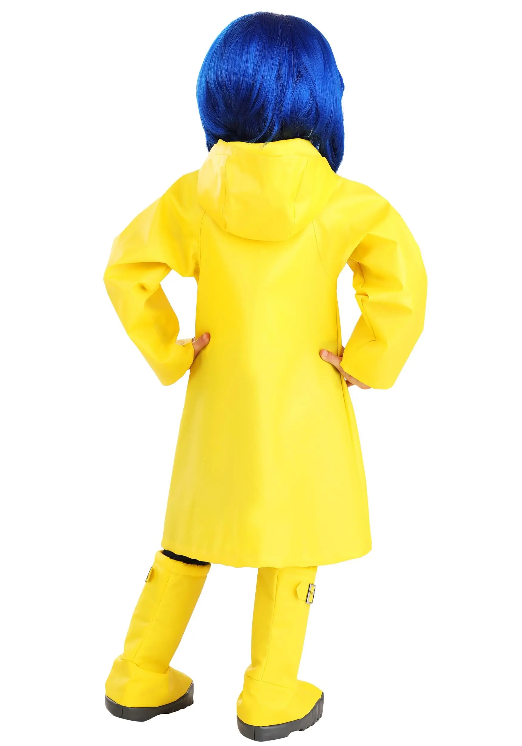 Coraline Raincoat Costume For Toddlers - Image 2