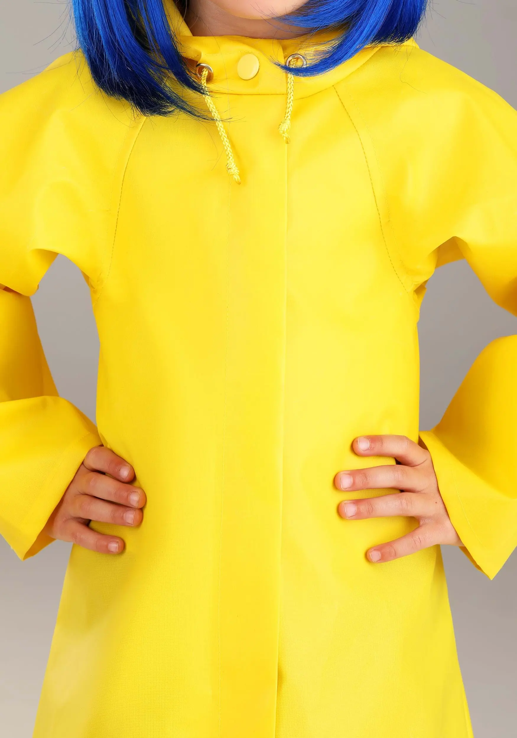 Coraline Raincoat Costume For Toddlers - Image 6