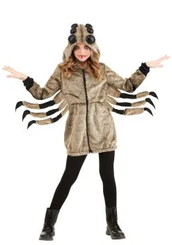 Cozy Girl's Tarantula Costume