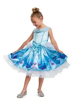 Disney Deluxe Girl's Cinderella Toddler Costume