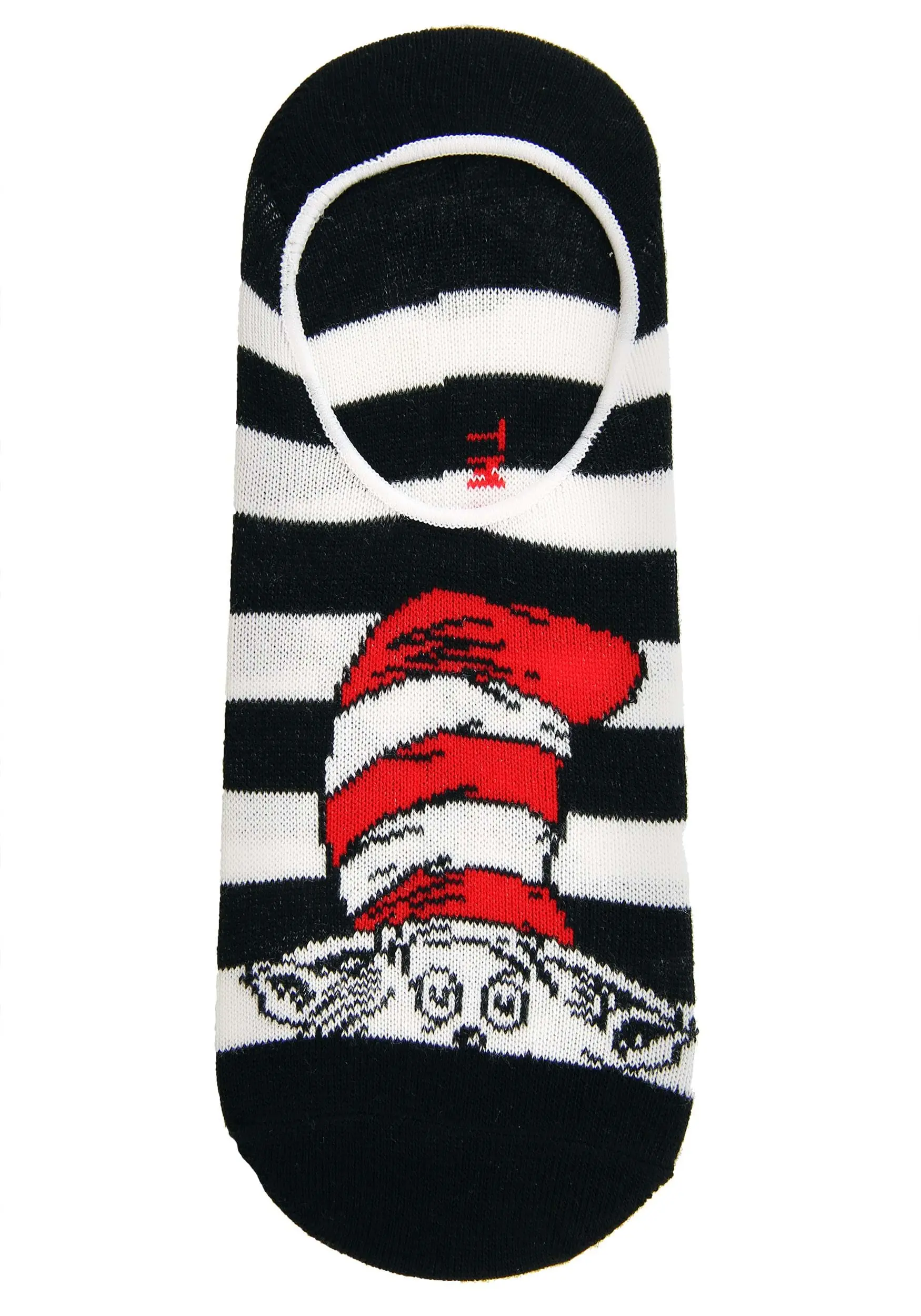 Dr. Seuss No Show Sock Set Adult 5 Pairs - Image 3
