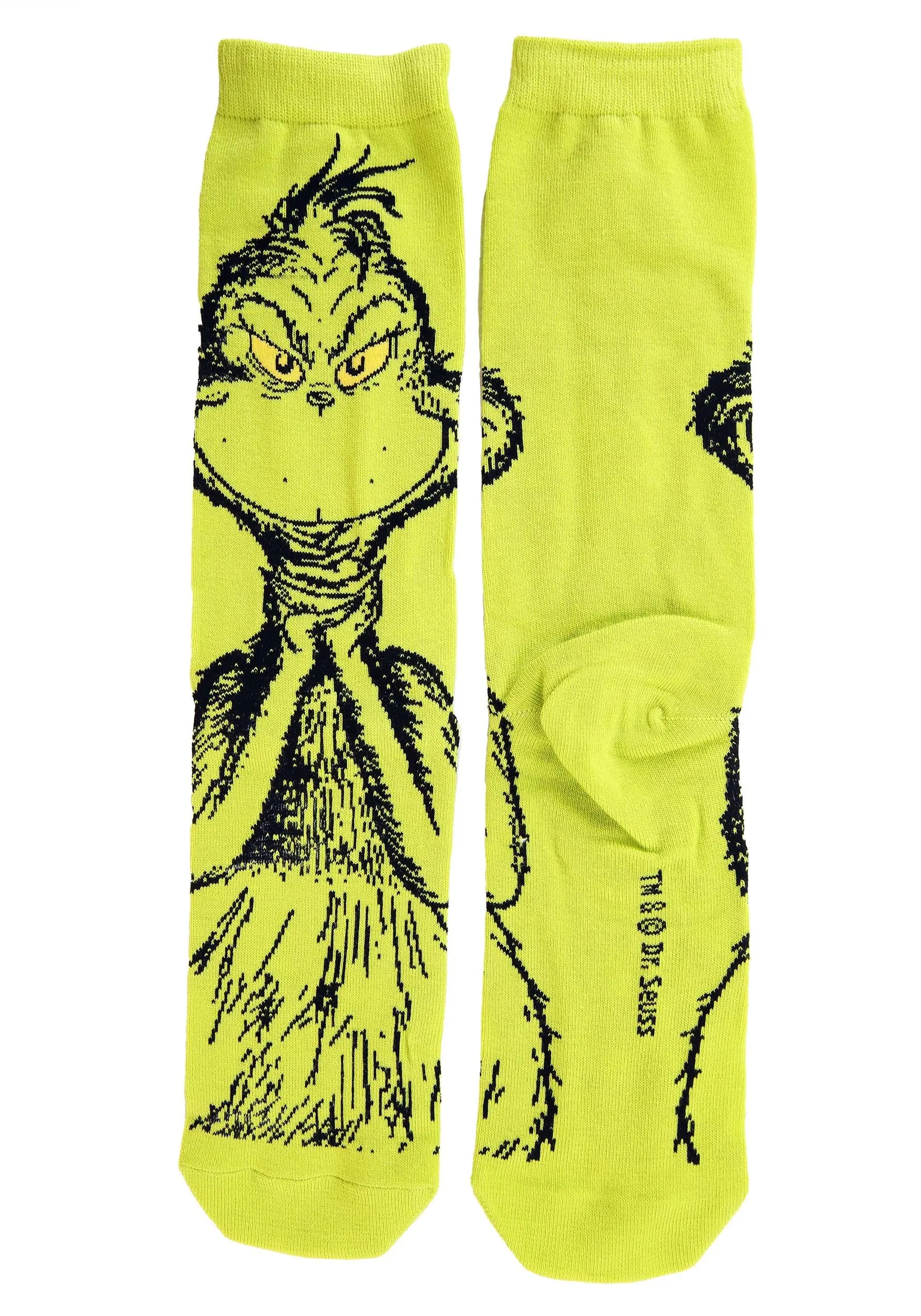 Dr. Seuss Characters Crew Sock Set Adult 3 Pairs - Image 5