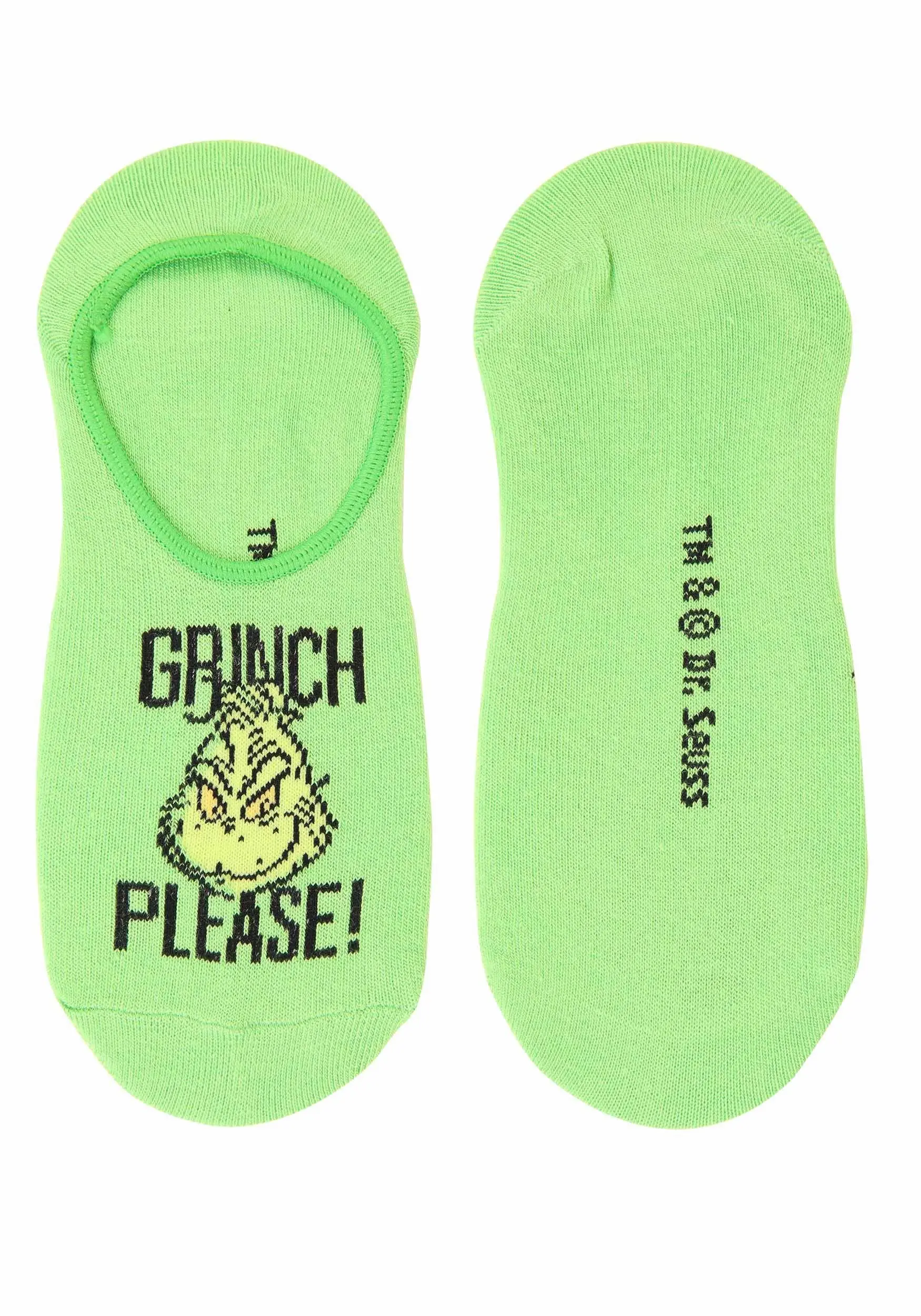 Dr. Seuss Grinch 6-Pack No-Show Socks - Image 4