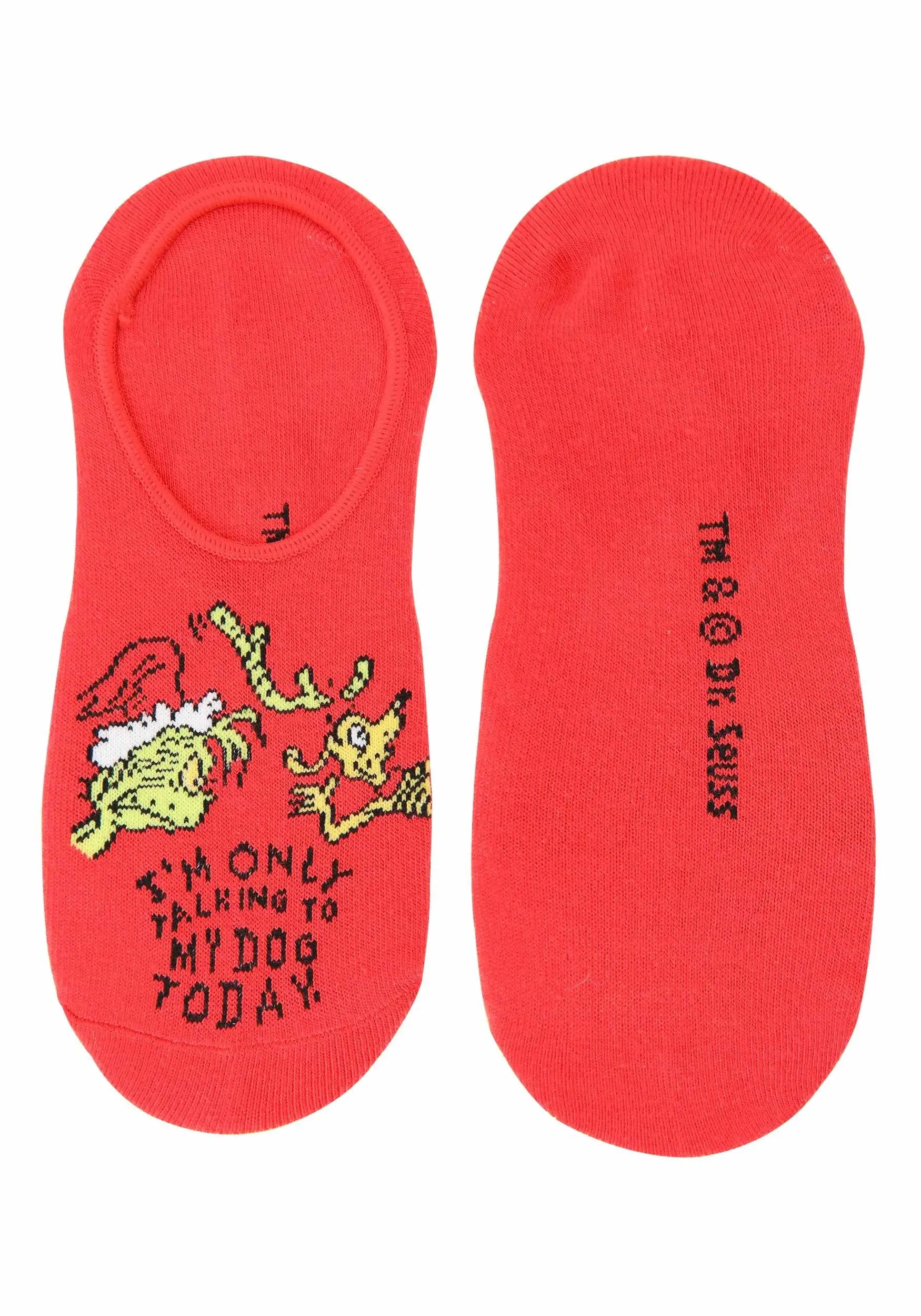 Dr. Seuss Grinch 6-Pack No-Show Socks - Image 5