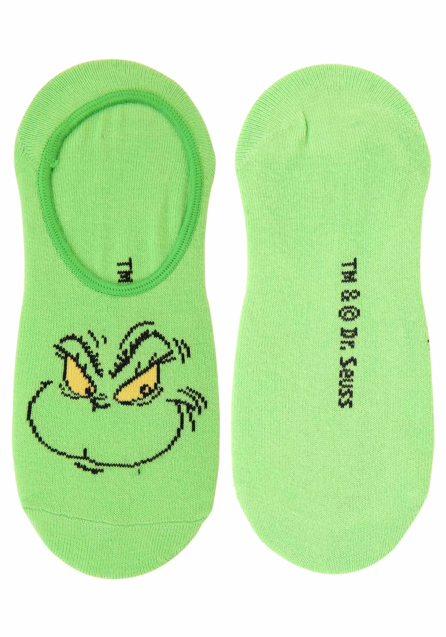 Dr. Seuss Grinch 6-Pack No-Show Socks - Image 7