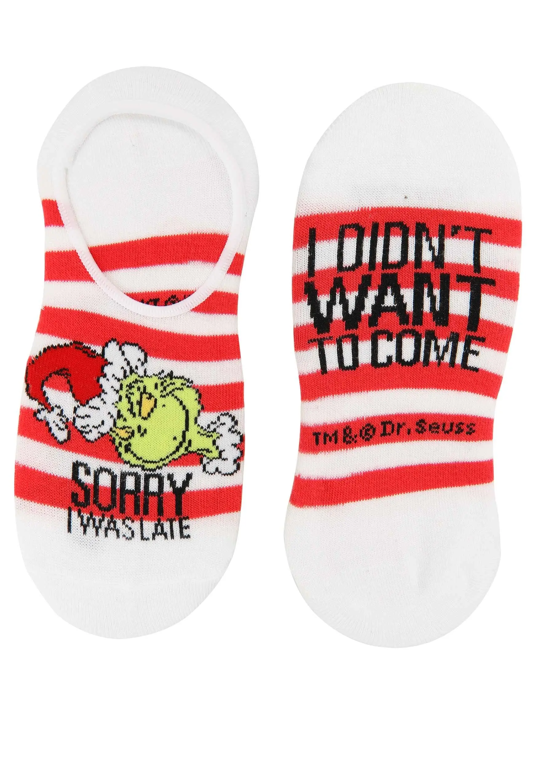 Dr. Seuss Grinch 6-Pack No-Show Socks - Image 8