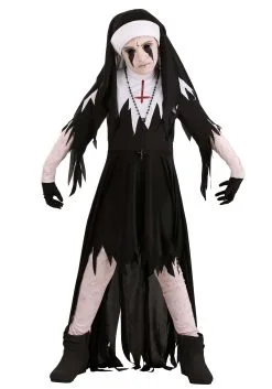 Dreadful Nun Girl's Costume