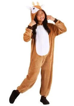 Girl's Fawn Deer Costume