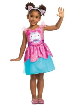 Toddler's Gabby's Dollhouse Cakey Cat Classic Costume