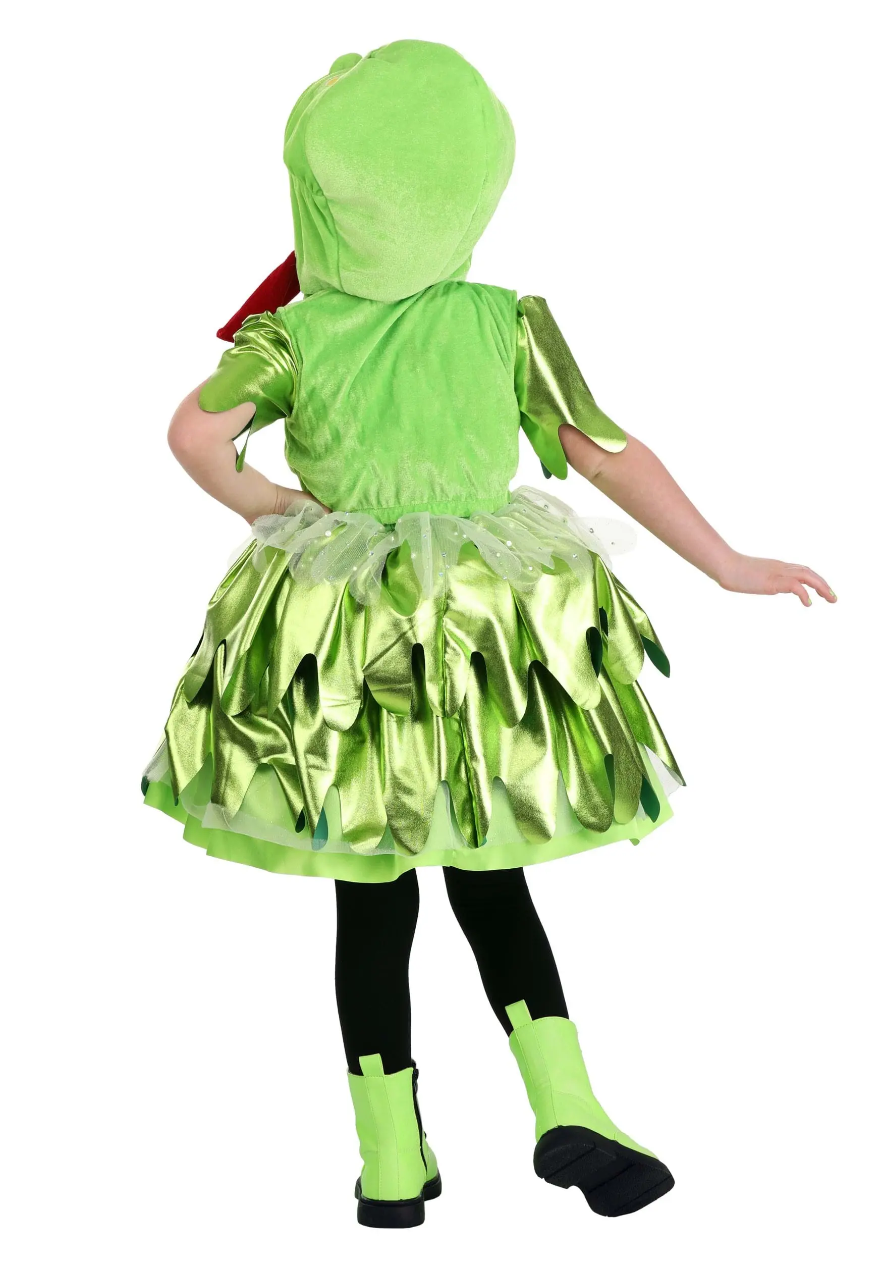 Girl's Toddler Ghostbusters Slimer Costume - Image 2