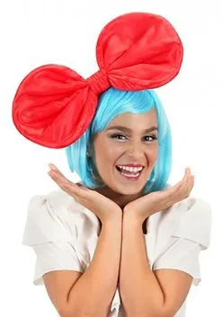 Giant Anime Red Costume Bow
