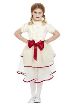 Girls Creepy Doll Costume
