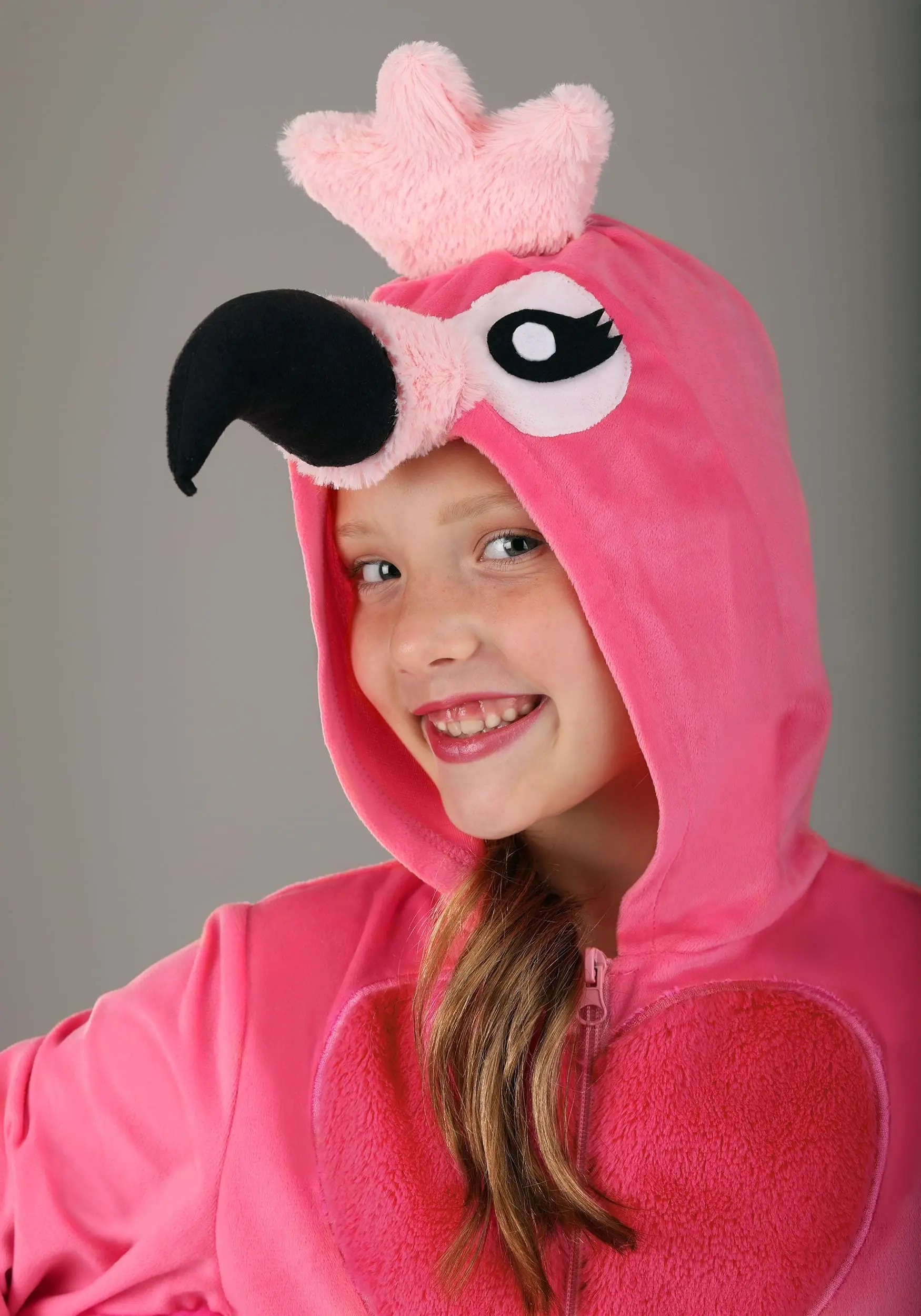 Fancy Flamingo Costume For Girls - Image 3