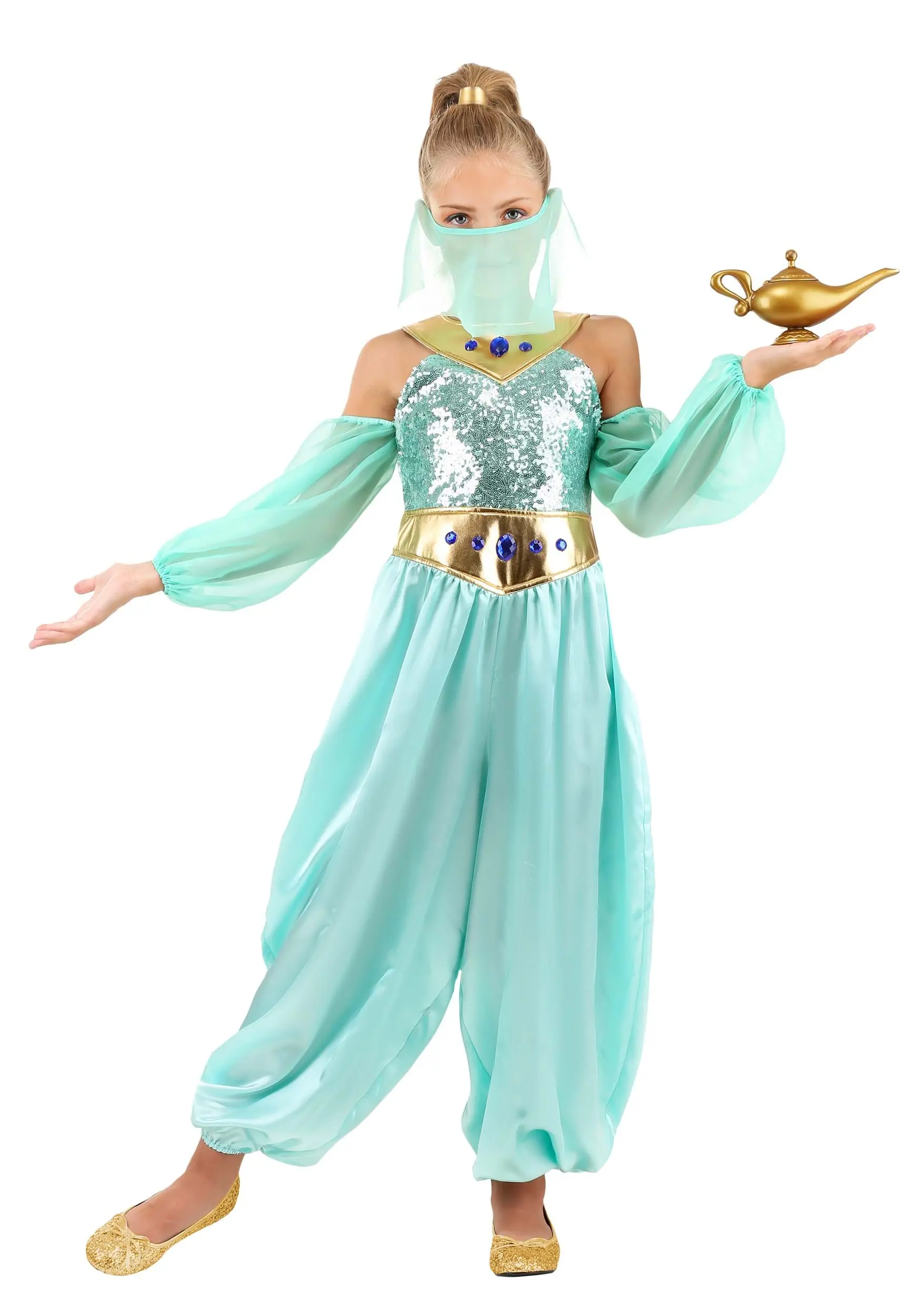 Mystical Genie Costume For Girls