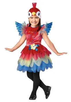 Parrot Costume For Girls