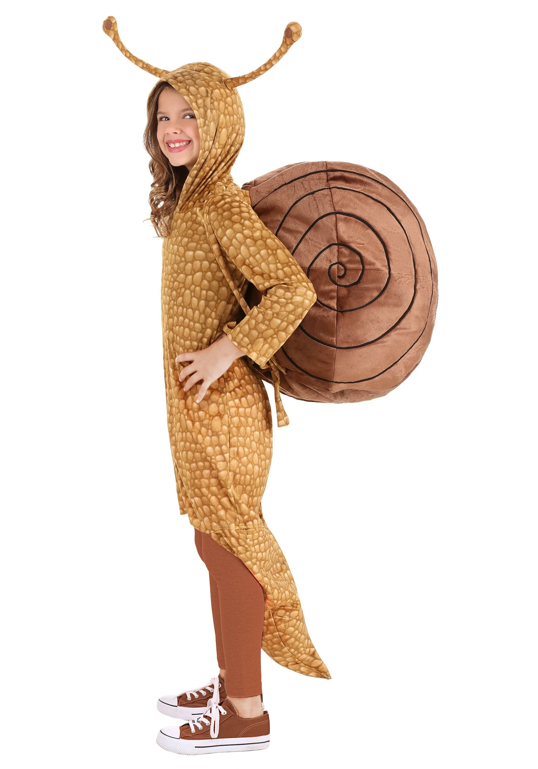 Girl's Snuggly Snail Costume - Image 3