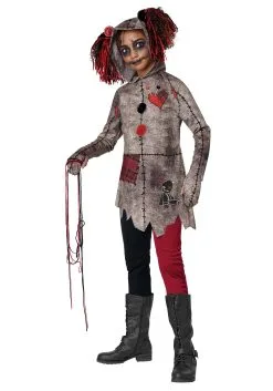 Voodoo Tunic Dress Costume For Girls
