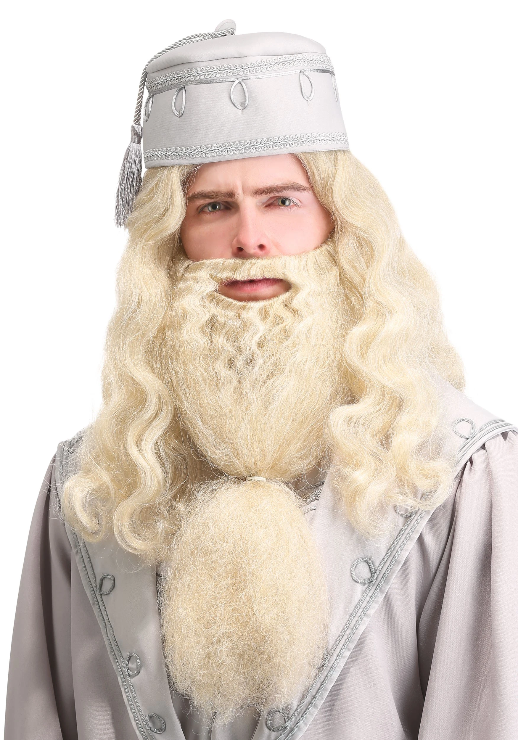 Adult Headmaster Wizard Wig And Beard