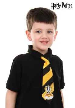 Hufflepuff Crest Toddler Tie