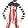 Illusion Long Arm Creepy Clown Costume