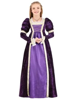 Amethyst Princess Costume For Kids