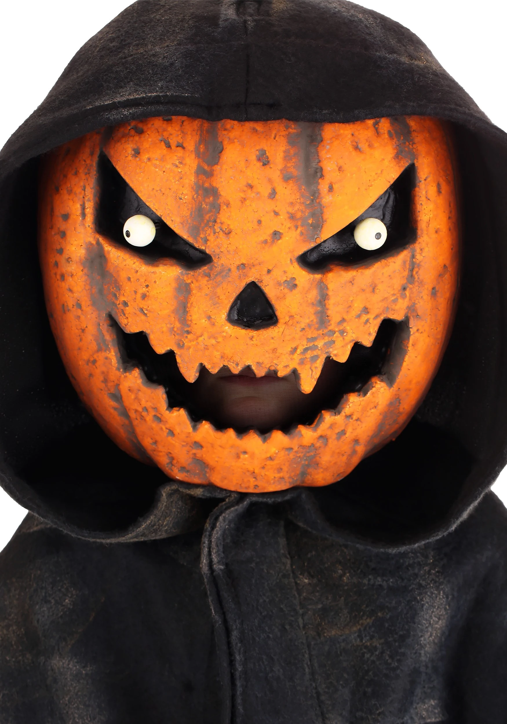 Kids Bobble Eyes Pumpkin Costume - Image 4