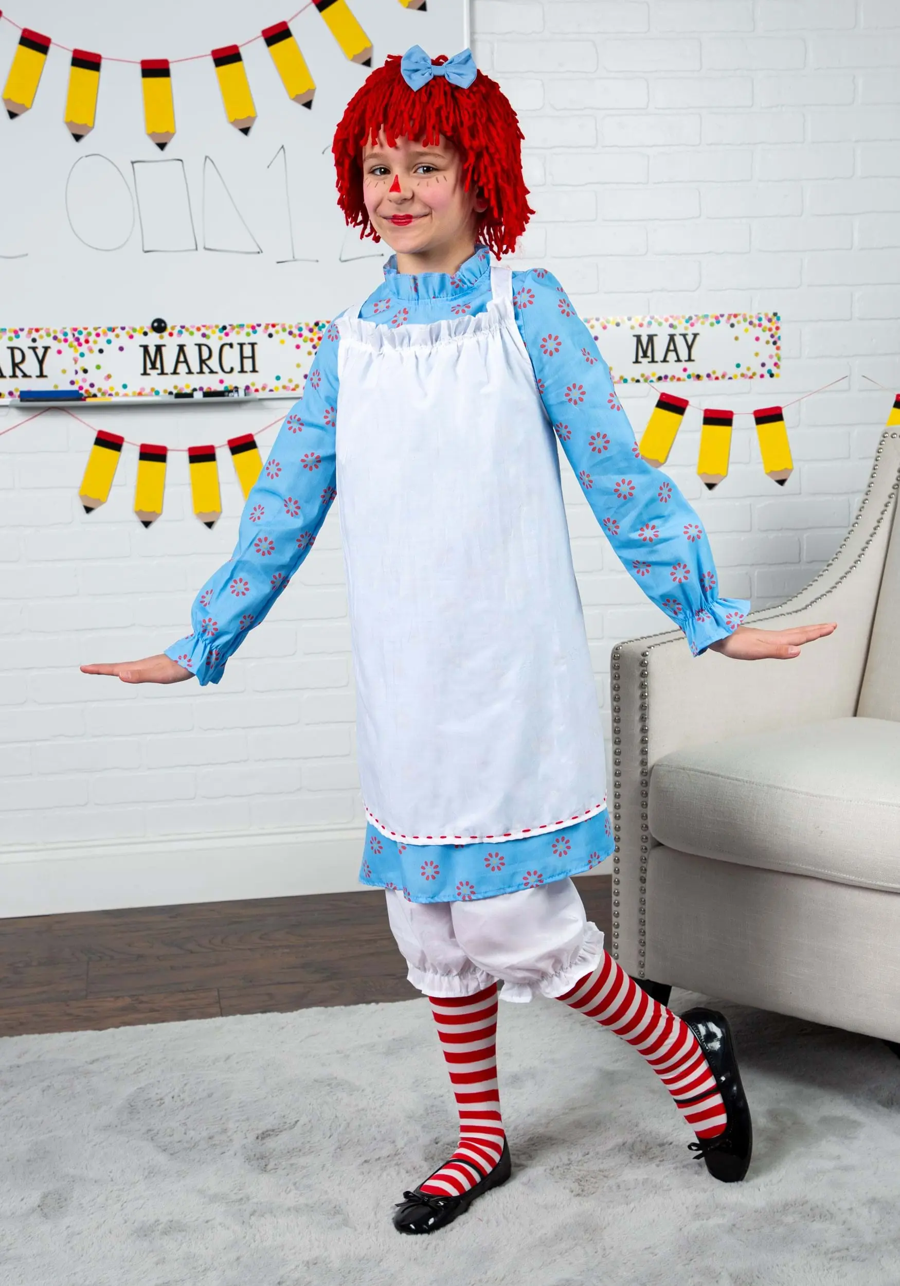 Child's Exclusive Raggedy Ann Costume - Image 2
