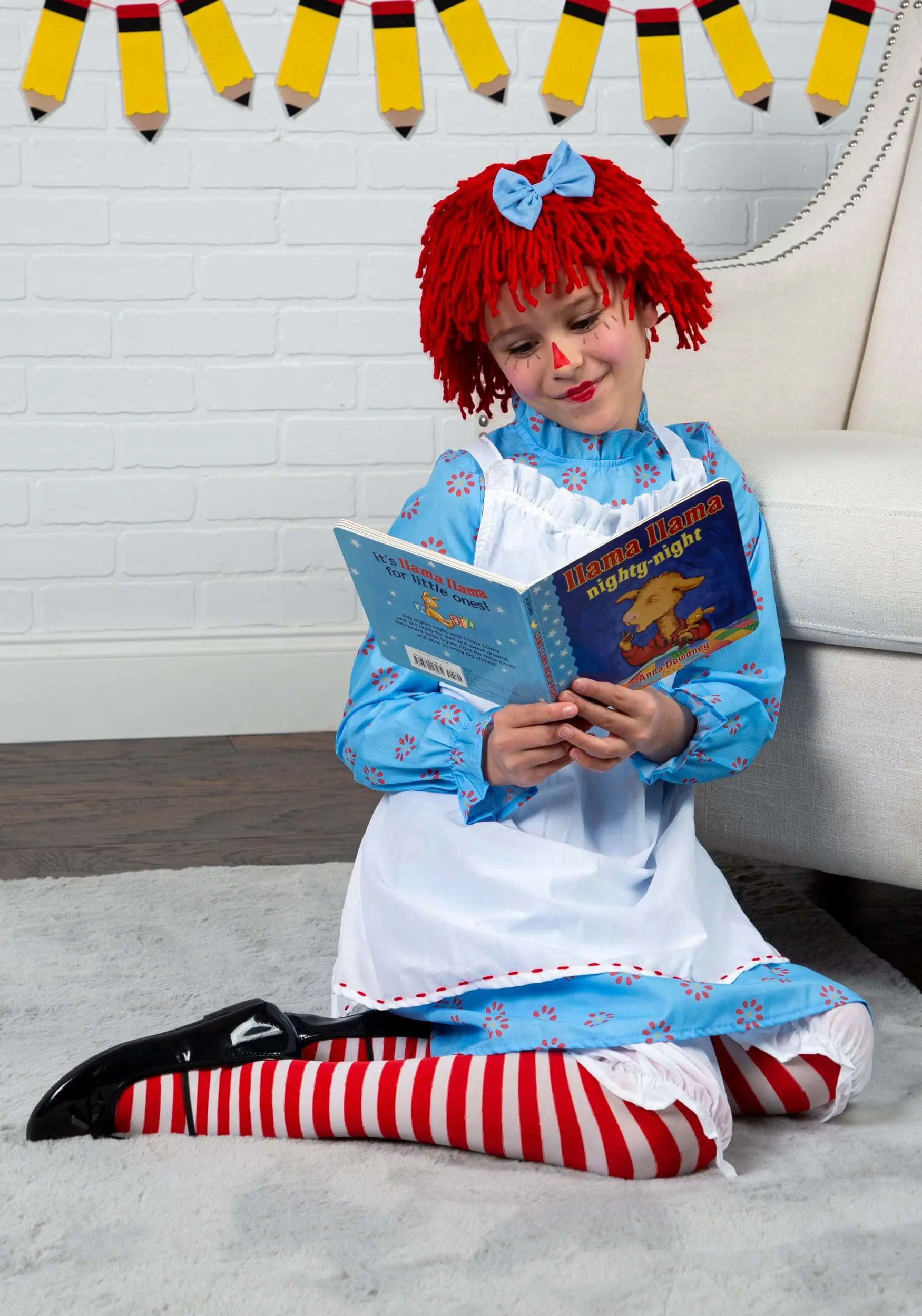 Child's Exclusive Raggedy Ann Costume - Image 3
