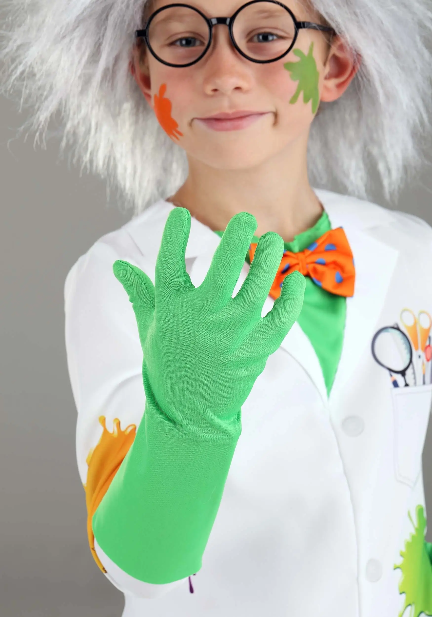 Raving Mad Scientist Costume For Kids - Image 7