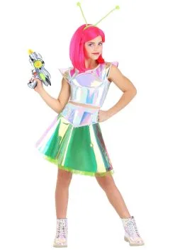 Supernova Surfer Alien Costume For Kids