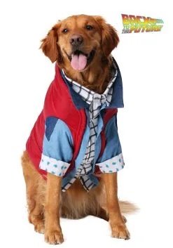 Marty McFly Dog Costume Back To The Future