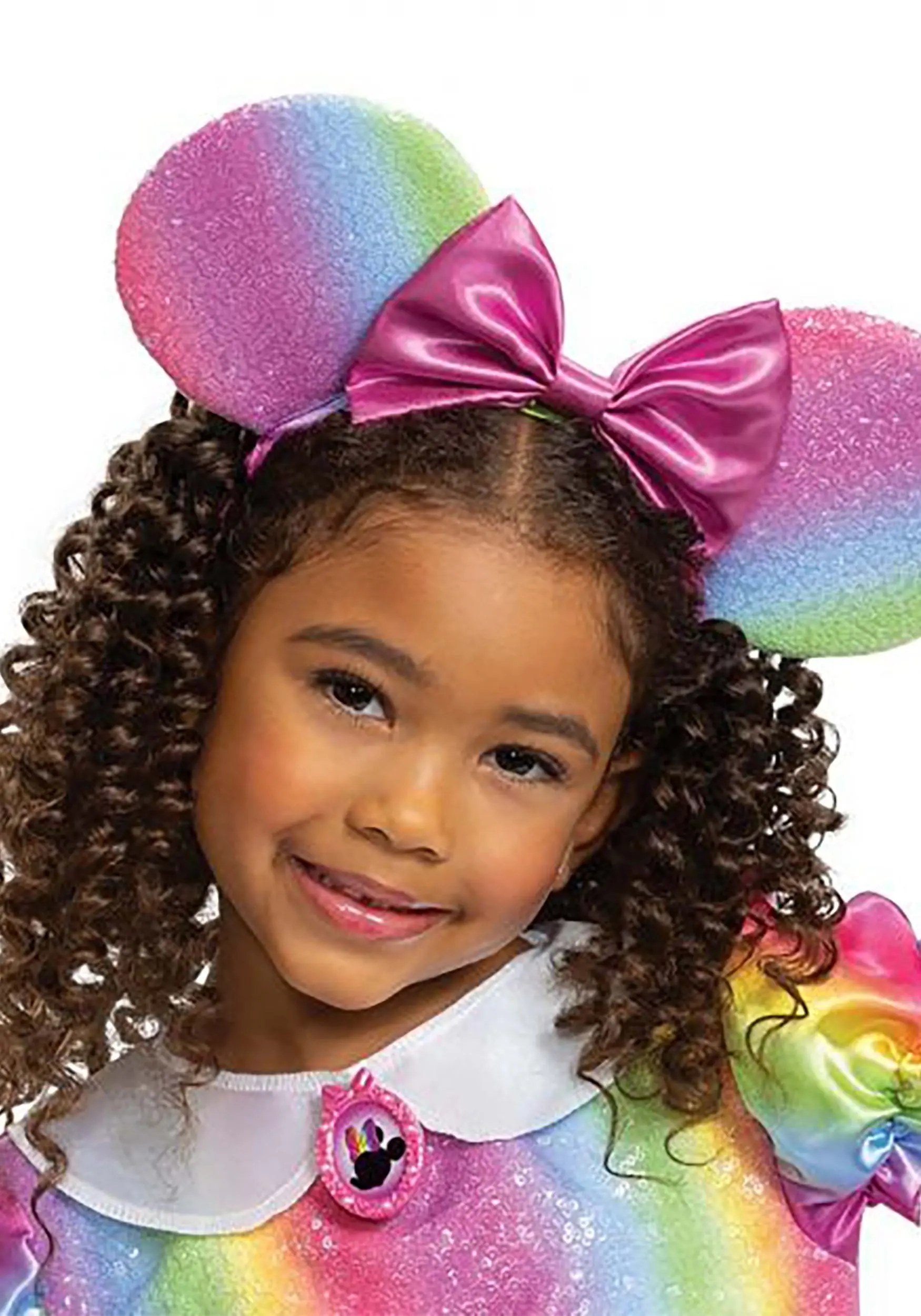 Minnie Mouse Rainbow Minnie Toddler Costume - Image 3