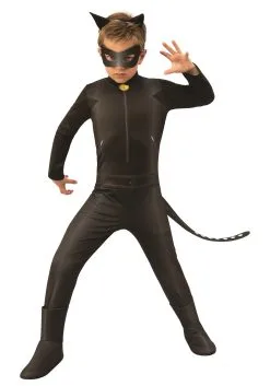 Miraculous Ladybug Kids Cat Noir Costume
