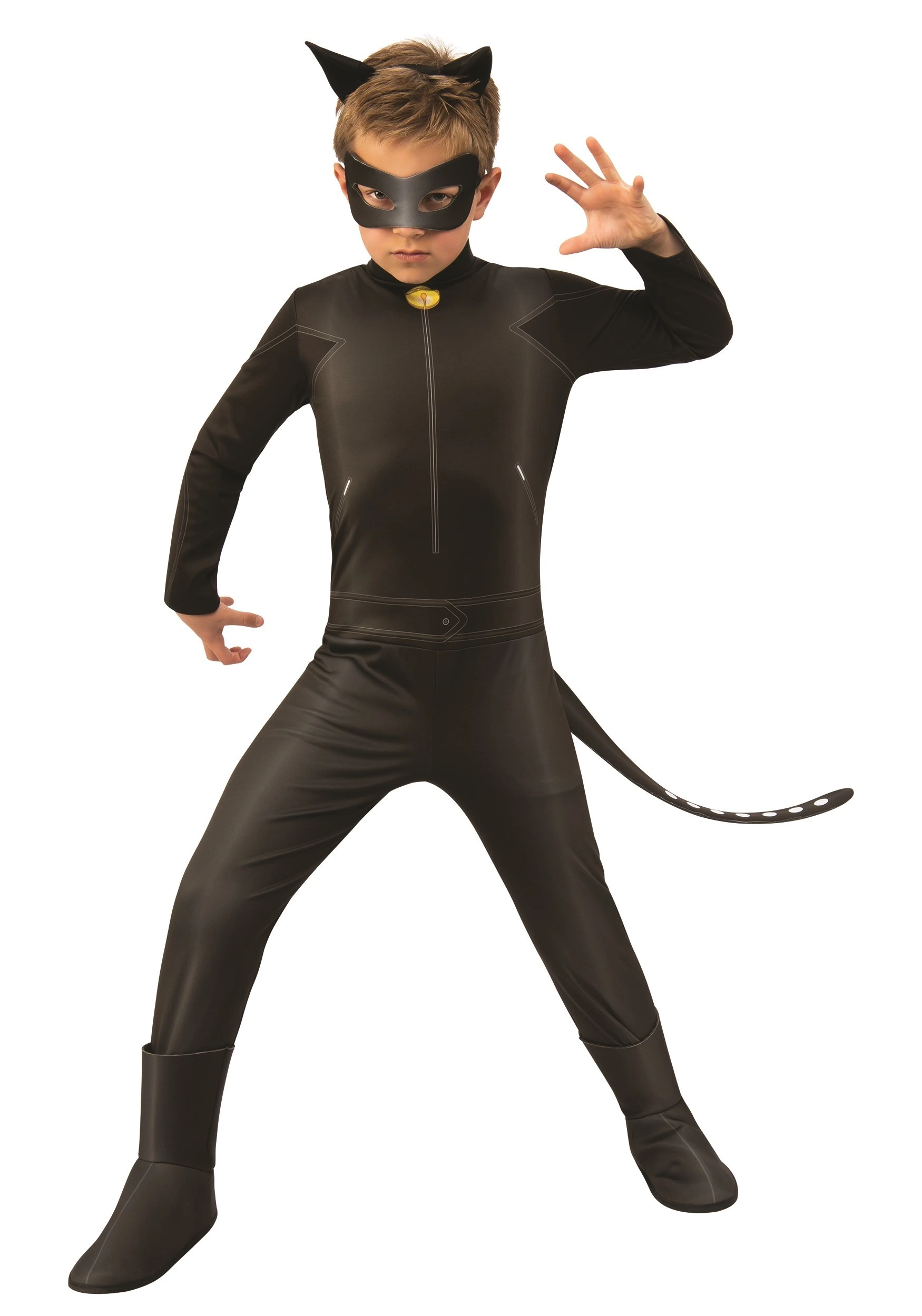Miraculous Ladybug Kids Cat Noir Costume