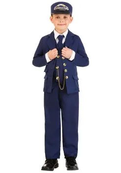 North Pole Train Conductor Costume For Boys