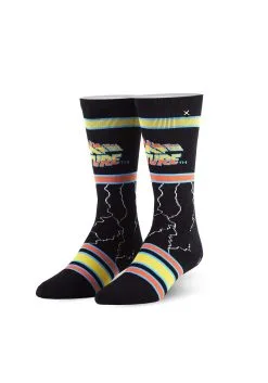 Back To The Future Odd Sox Adult Knit Socks
