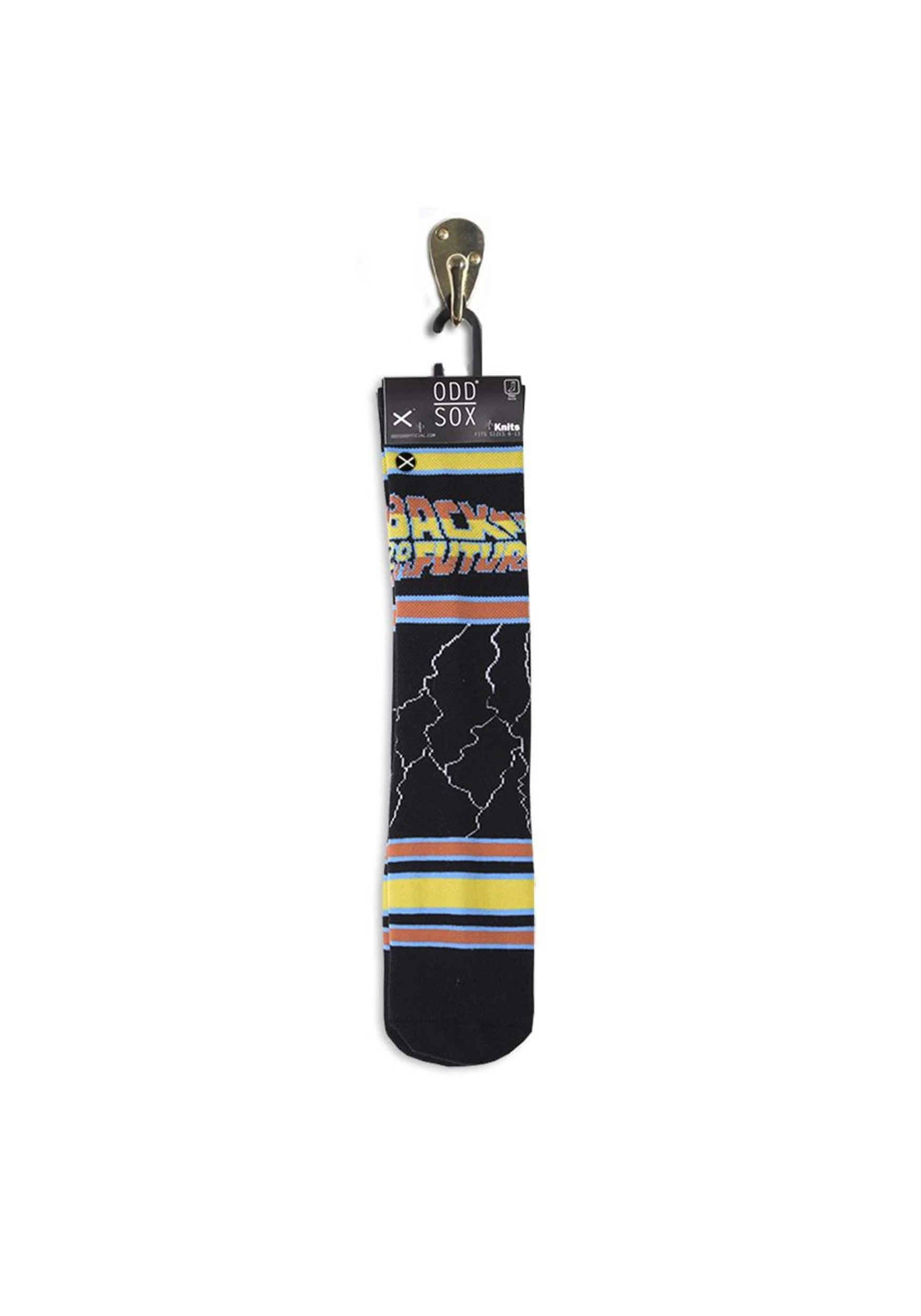 Back To The Future Odd Sox Adult Knit Socks - Image 2