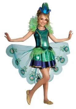 Kids Peacock Costume